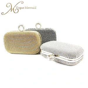 rhinestone clutch evening bag