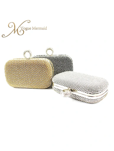 rhinestone clutch evening bag
